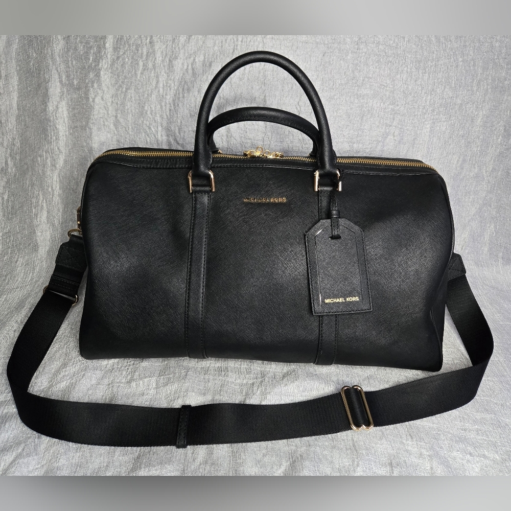 MICHAEL Michael KorsJet Set Travel Large Leather Weekender